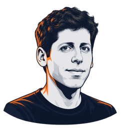 Illustration of Sam Altman