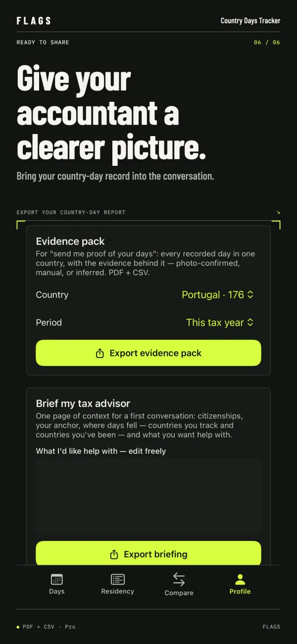 Flags Tax screenshot 6