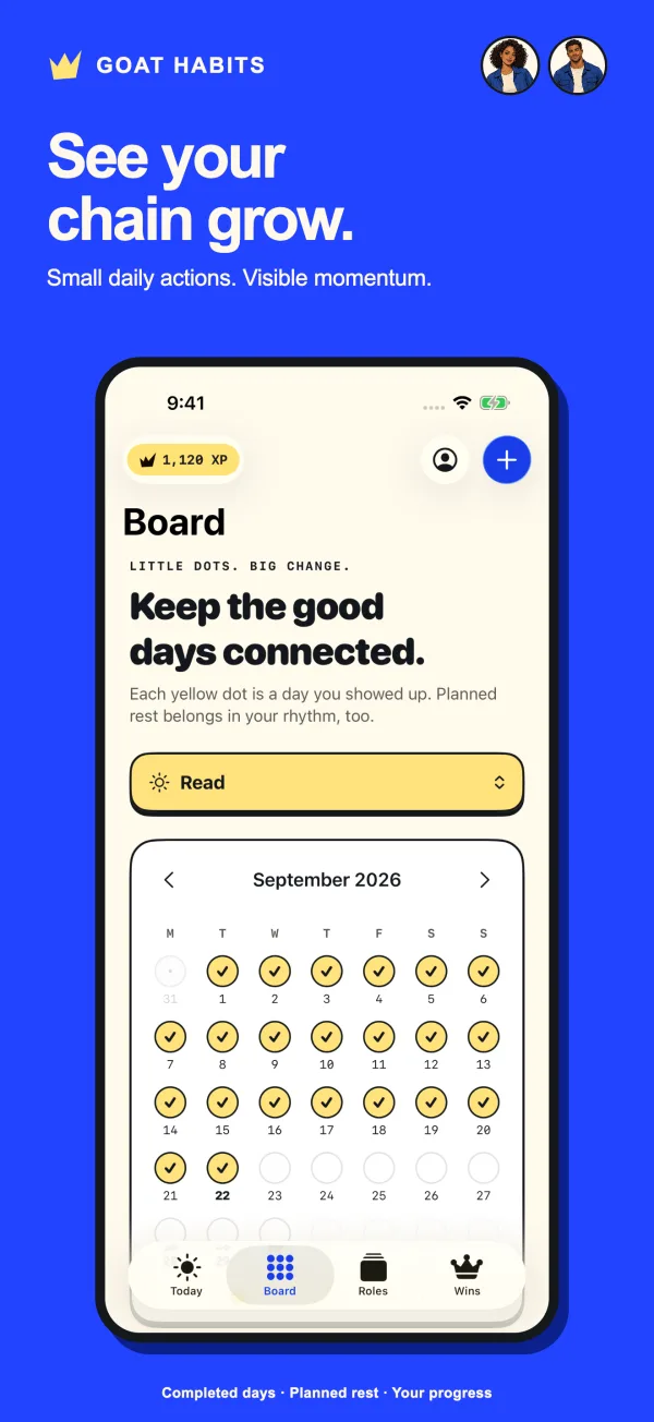 GOAT Habits screenshot 4